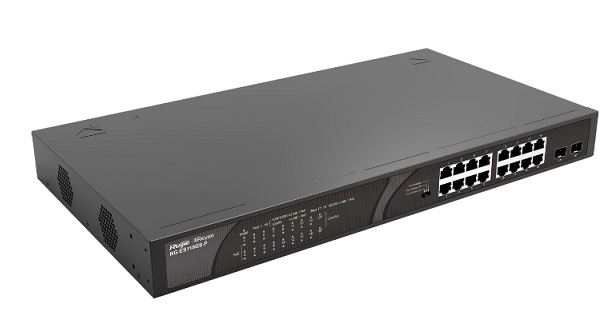 18-port 10/100/1000Mbps Unmanaged PoE Switch RUIJIE RG-ES118GS-P