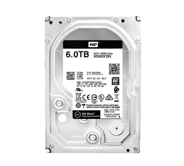 Ổ cứng HDD 6TB WESTERN BLACK WD6003FZBX