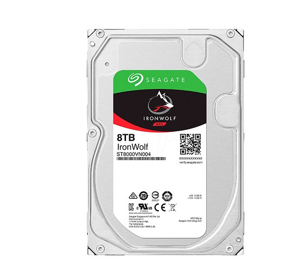 Ổ cứng chuyên dụng 8TB SEAGATE IronWolf ST8000VN004