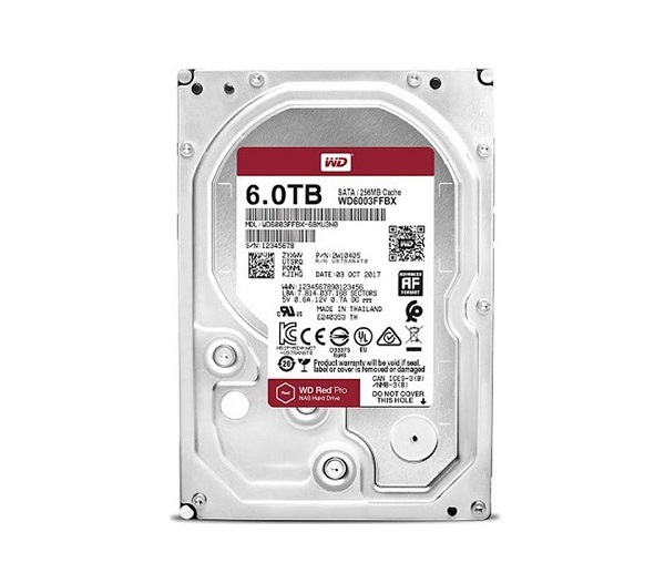 Ổ cứng HDD 6TB Western Red Pro WD6003FFBX