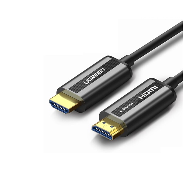 Cáp HDMI 2.0 sợi quang hợp kim kẽm 20m Ugreen 50216