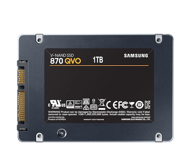 Ổ cứng SSD SAMSUNG 870 QVO 2.5 inch 1TB (MZ-77Q1T0BW)