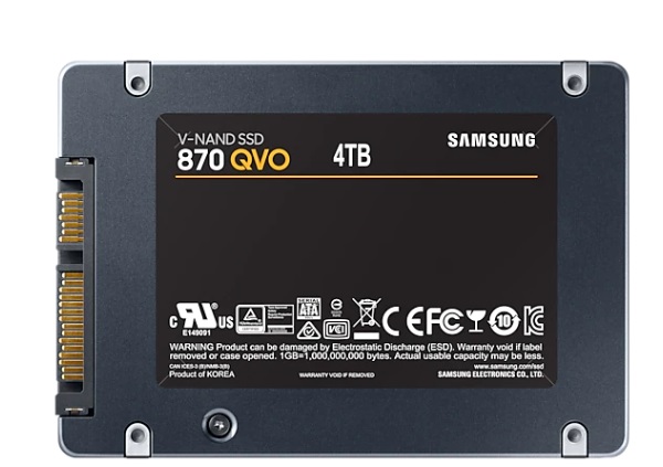 Ổ cứng SSD SAMSUNG 870 QVO 2.5 inch 4TB (MZ-77Q4T0BW)