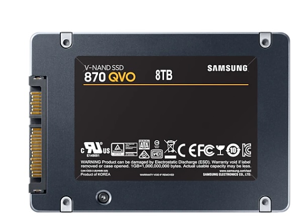 Ổ cứng SSD SAMSUNG 870 QVO 2.5 inch 8TB (MZ-77Q8T0BW)