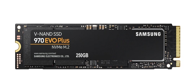 Ổ cứng SSD SAMSUNG 970 EVO PLUS NVMe M.2 250GB (MZ-V7S250BW)