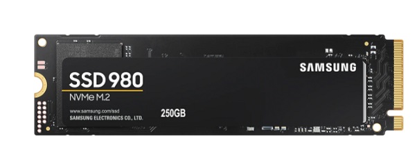 Ổ cứng SSD SAMSUNG 980 NVMe M.2 250GB (MZ-V8V250BW)