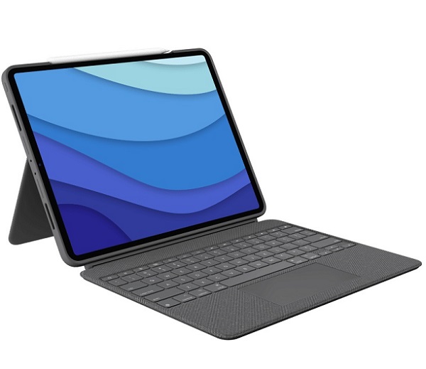 Bàn phím Bluetooth Logitech Combo Touch for iPad Pro 12.9-inch (Gen 5)