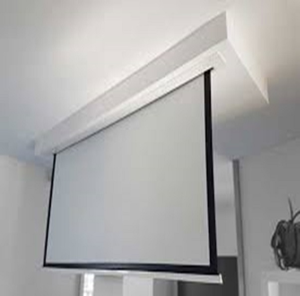 Màn chiếu điện âm trần 84-inch APOLLO ELW84-ECA