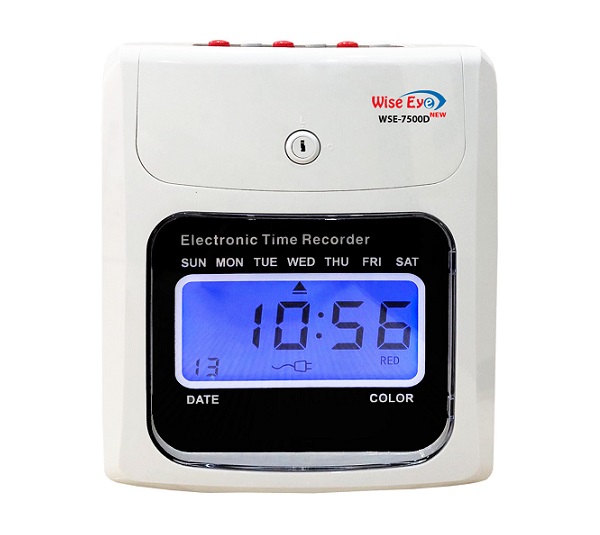 Máy chấm công thẻ giấy Wise Eye WSE-7500D