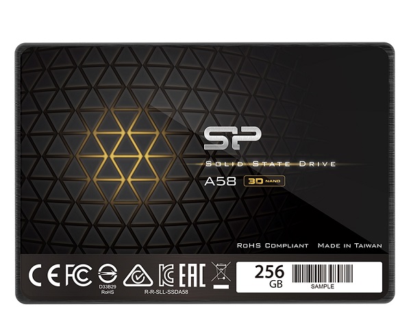 Ổ cứng Silicon Power 2.5” SATA SSD A58 256GB