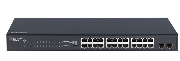 24-Port Gigabit + 2-Port SFP Unmanaged Switch Sundray X-link XS1550U-26P