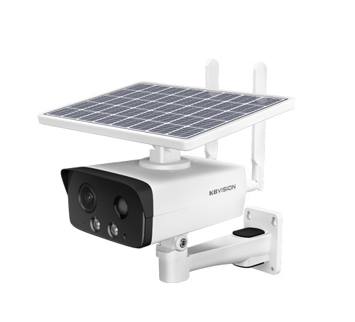 Camera IP 4G tích hợp pin năng lượng mặt trời KBVISION KX-CF4203GN-AL-SP