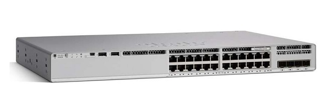 24-port Gigabit + 4x10G Uplink Switch CISCO C9200L-24T-4X-E