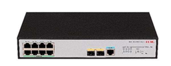 8-Port PoE GE + 2-Port 1000Base-X SFP Managed Switch H3C LS-5120V3-10P-PWR-LI-GL