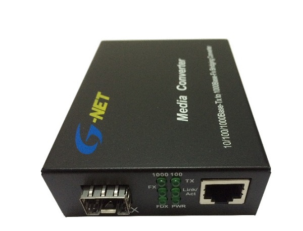 Chuyển đổi quang điện Media Converter G-NET G-UMC-1GX1GT-SFP