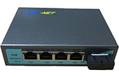 Switch PoE G-NET | 4-Port 10/100Base-TX PoE Switch G-NET G-PES-1FX4TP-SC20SA/B