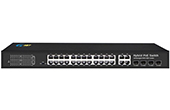 Switch PoE G-NET | 24-Port 10/100Base-TX PoE Switch G-NET GX-PES-4GXC24TPH-SFP