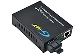 Switch PoE G-NET | 1-Port 10/100/1000Base-TX PoE Switch G-NET G-PMC-1GX1GP-SC20SA/B