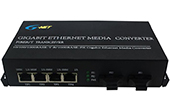 Switch PoE G-NET | 4-Port 10/100/1000Base-TX PoE Switch G-NET G-PES-2GX4GP-SC20SA/B