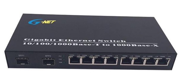 8-Port 10/100/1000Base-TX PoE Switch G-NET G-PES-2GX8GP-SC20SA/B