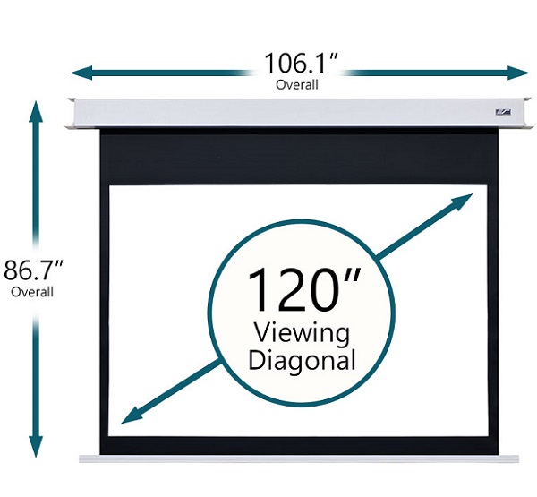 Màn chiếu điện 120-inch Elite Screens EB120VW2-E8