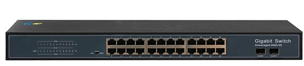 24-port 10/100/1000Base-TX Ethernet Switch G-NET G-UES-2GXS24GT-SFP+