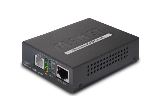 1-Port 10/100/1000T Ethernet to VDSL2 Converter PLANET VC-231G