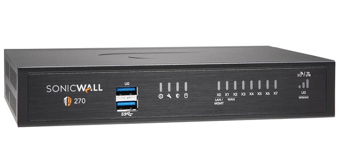 Thiết bị tường lửa SonicWall TZ270 (02-SSC-2821)