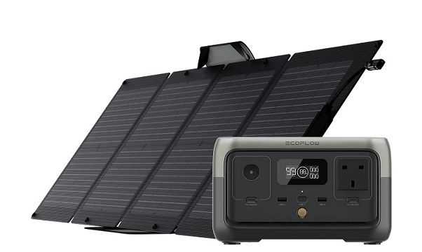 Bộ trạm sạc di động EcoFlow River 2 + 110W Solar Panel