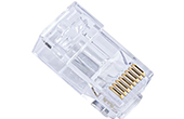 Cáp mạng APTEK | Đầu mạng RJ45 Cat.6 UTP xuyên thấu APTEK (601-11001)