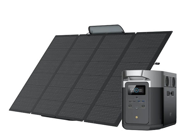 Bộ trạm sạc di động EcoFlow Delta Max 1600+400W Solar Panel Combo