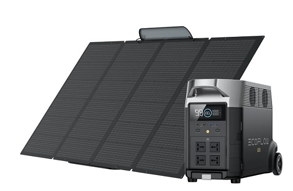 Bộ trạm sạc di động EcoFlow Delta Pro+400W Solar Panel Combo