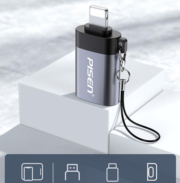 Hub chuyển OTG Lightning USB PISEN SW-H01 