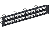 Cáp mạng COMMSCOPE | 48-port Patch Panel CAT6 COMMSCOPE CPP-UDDM-SL-2U-48 (760237041)