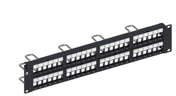 48-port Patch Panel CAT6 COMMSCOPE CPP-UDDM-SL-2U-48 (760237041)