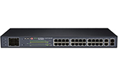 Switch PoE Provision-ISR | 24-port 10/100Mbps + 2RJ45 + 2SFP PoE Switch Provision-ISR PoES-24370CL+2G+2SFP