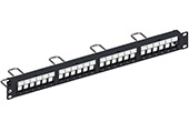 Cáp mạng COMMSCOPE | Patch panel 24-port CAT6A STP COMMSCOPE CPP-SDDM-SL-1U-24 (760237046)