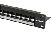 Cáp-phụ kiện Norden | Patch Panel 24 port Norden 121-01P18124B