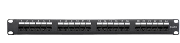 24-port CAT 6 Patch Panel HEIZKA HEAP60U124