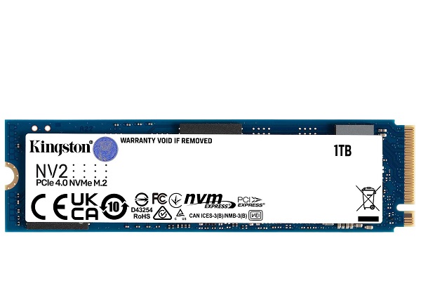 Ổ cứng SSD NV2 PCIe 4.0 NVMe 1TB KINGSTON SNV2S/1000G