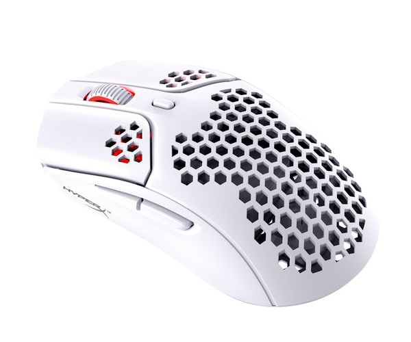 Chuột Gaming không dây HyperX Pulsefire Haste Wireless (White-Pink)