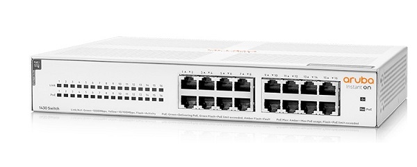 HP Aruba Instant On 1430 16G Class4 PoE 124W Switch (R8R48A)