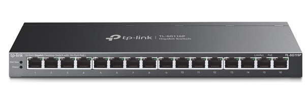 16-Port Gigabit PoE Desktop Switch TP-LINK TL-SG116P