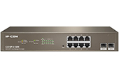 Thiết bị mạng IP-COM | 8-Port Gigabit Ethernet + 2SFP Cloud Managed PoE Switch IP-COM G3310P-8-150W