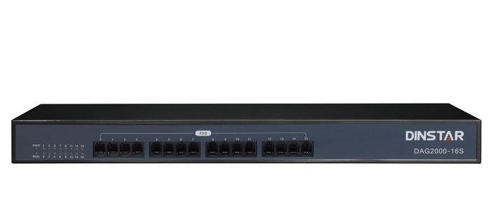 Analog VoIP Gateway Dinstar DAG2000-16S