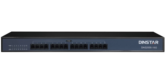 Analog VoIP Gateway Dinstar DAG2000-16O