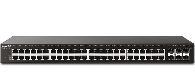 54-Port Gigabit L2+ Managed Switch Draytek VigorSwitch G2540xs