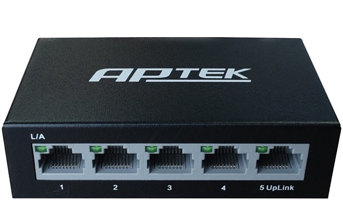 5-port Gigabit Unmanaged Switch APTEK SG1050