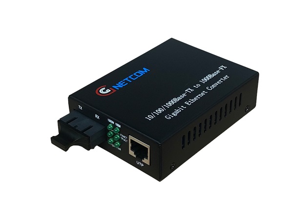 Bộ chuyển đổi quang điện 10/100/1000Mbps GNETCOM GNC-2211S-20