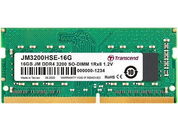 RAM Laptop DDR4-3200 16GB Transcend JM3200HSE-16G